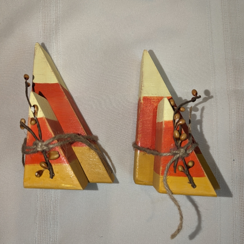 Wood Candy Corn Craft